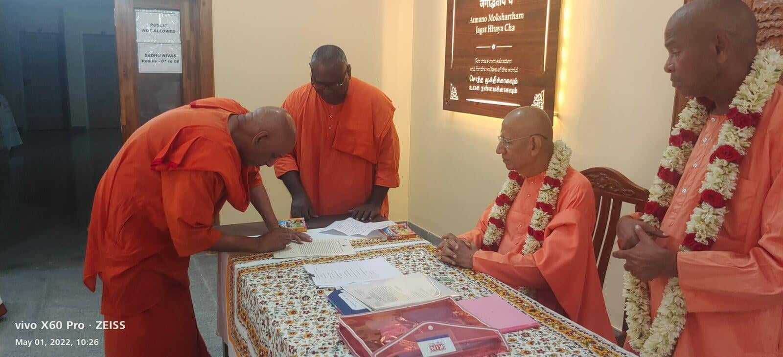 Handover Ceremony May 2022