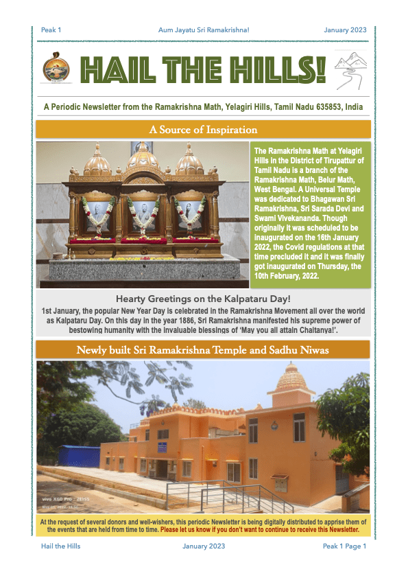 News Letter Jan 2023